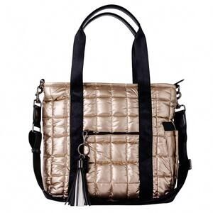 NEW CITI COLLECTIVE women's gallery tote bag in gold